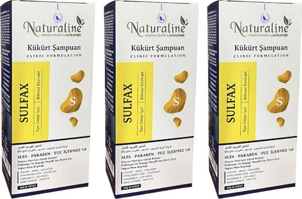 3 Adet Kükürt Saç ve Vücut Şampuanı 200 ml - Image 1