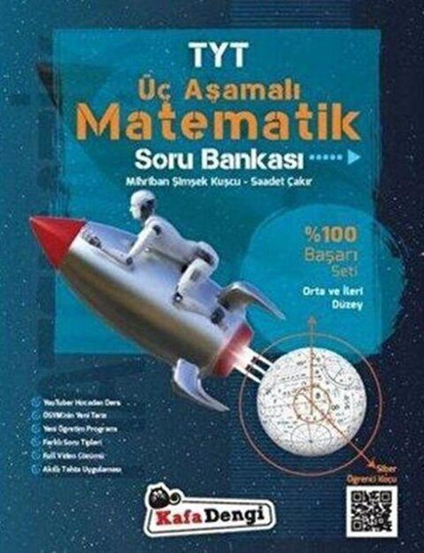 Kafa Dengi TYT Matematik Üç Aşamalı Soru Bankası Orta ve İleri Düzey - Kafa Dengi - Image 1