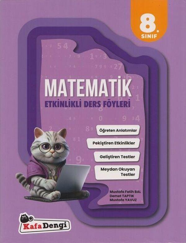 Kafa Dengi Yayınları 8. Sınıf Matematik Etkinlikli Ders Föyleri - Kafa Dengi - Image 1