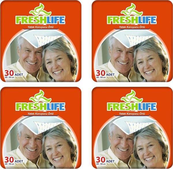 Freshlife Yatak Koruyucu 60X90 120 Adet - Image 1