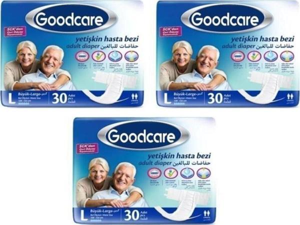 Goodcare -Joly Belbantlı Hasta Bezi 90 Adet Büyük Large - Image 1