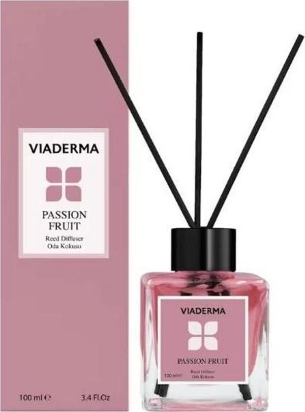 Viaderma Kare Şişe Çarkıfelek Esansı Bambu Çubuklu Oda Kokusu 100 ml - Image 1