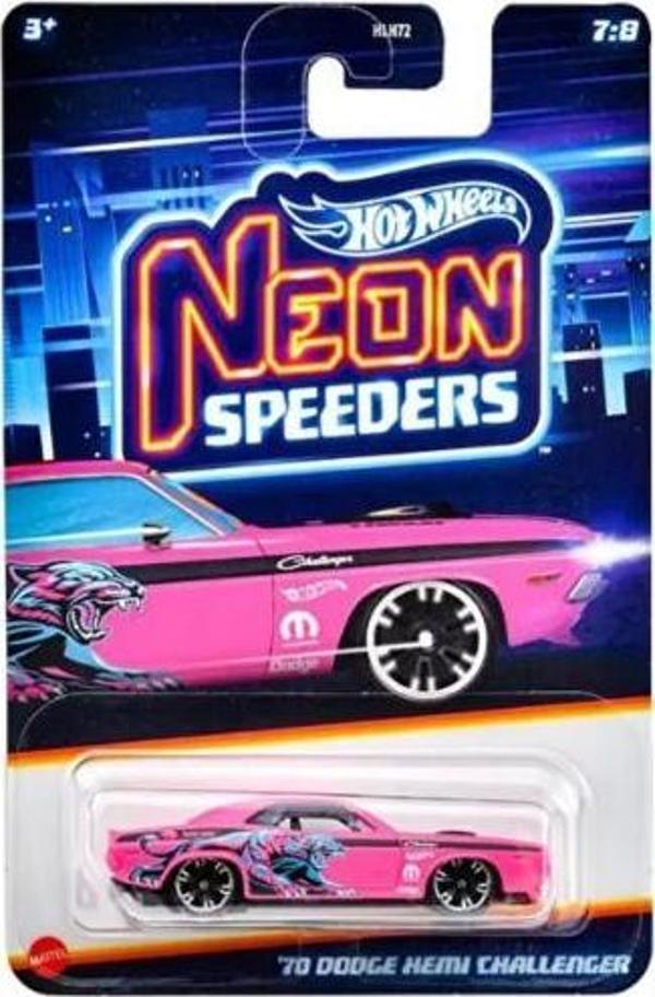 Hot Wheels Neon Speeders '70 Dodge Hemi Challenger JBY98 - Image 1