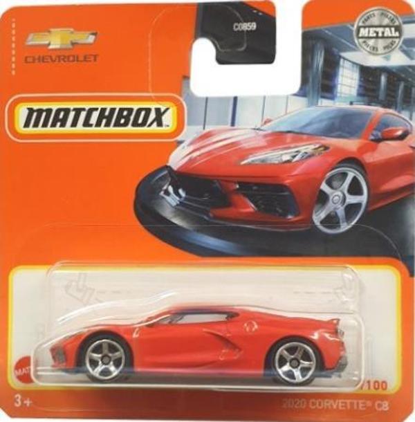 Matchbox Tekli Arabalar 2020 Corvette C8 GXM58 - Image 1