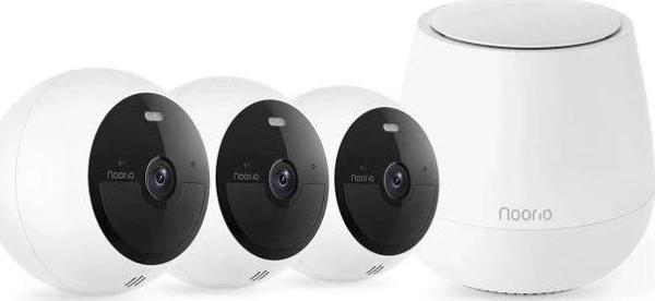 Noorio Ev Güvenlik Sistemi Smart Hub x1, B210 Kamera x3 - Image 1