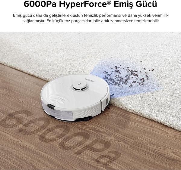 Roborock S8 Sonic Mopping Akıllı Robot Süpürge - Beyaz - Image 1