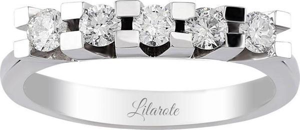 Lilarote Pırlanta 0.44 Ct Pırlanta Beştaş Yüzük - Image 1