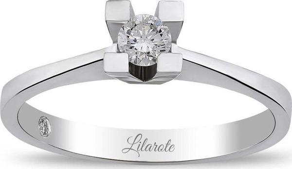 Lilarote Pırlanta 0.15 Ct Tektaş Pırlanta Yüzük - Image 1