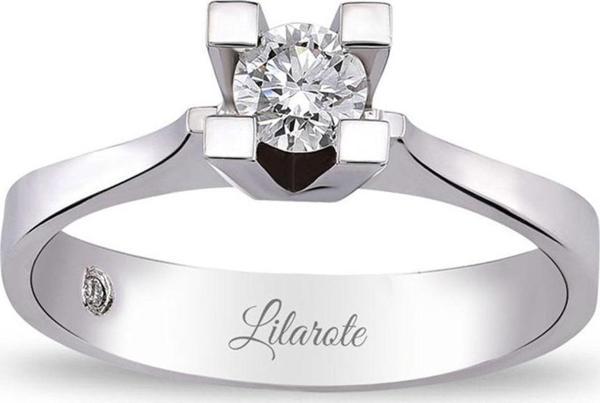 Lilarote Pırlanta 0.31 Ct Tektaş Pırlanta Yüzük - Image 1