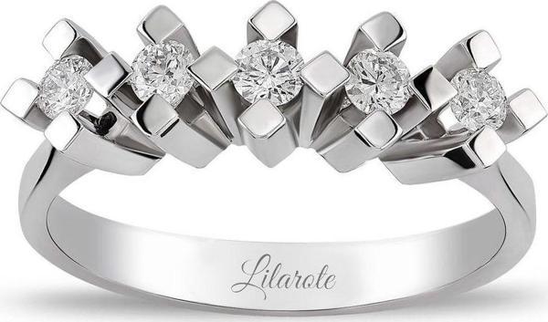 Lilarote Pırlanta 0.30 Ct Beştaş Pırlanta Yüzük - Image 1
