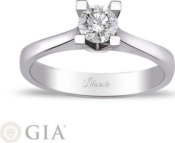 Lilarote Pırlanta 0.30 Ct Tektaş Pırlanta Yüzük - Image 1