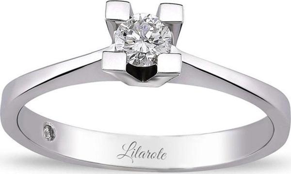 Lilarote Pırlanta 0.18 Ct Tektaş Pırlanta Yüzük - Image 1