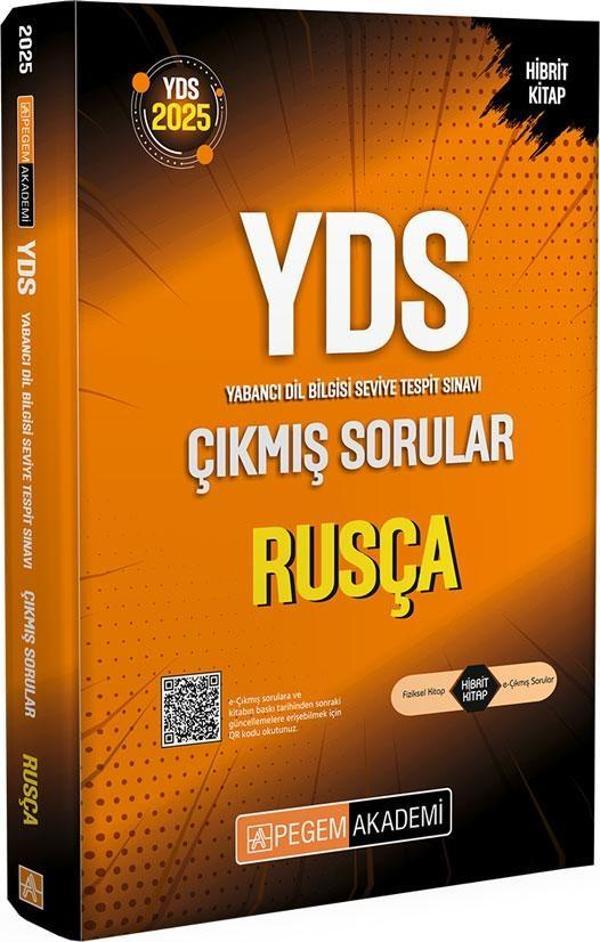 2025 YDS Rusça Çıkmış Sorular - Pegem Akademi Yayıncılık - Image 1