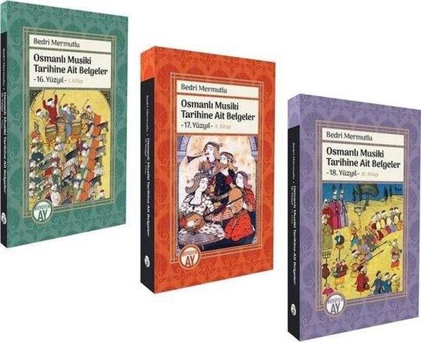 Osmanlı Musiki Tarihine Ait Belgeler 16. 17. 18. Yüzyıl Seti - 3 Kitap Takım - Büyüyenay Yayınları - Image 1