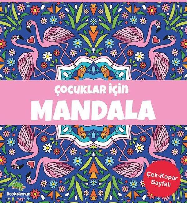 Çocuklar İçin Mandala - Lacivert - Leopar Yayınları - Image 1