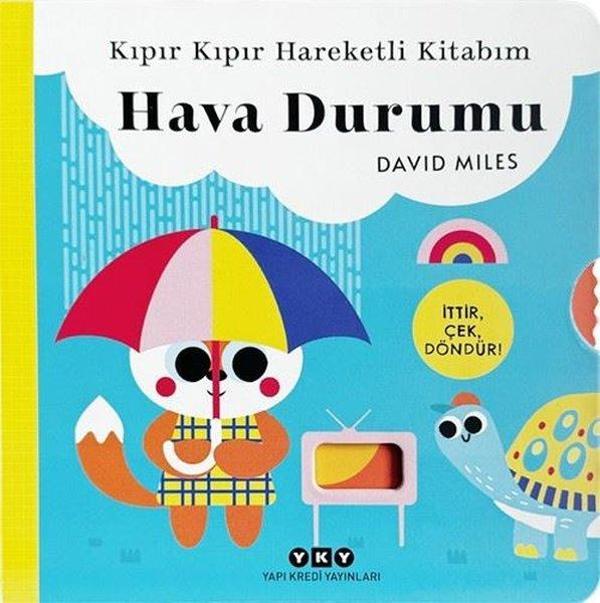 Kıpır Kıpır Hareketli Kitabım - Hava Durumu - Yapı Kredi Yayınları - Image 1