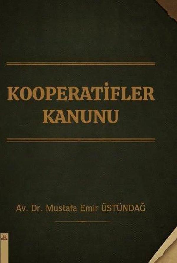 Kooperatifler Kanunu - Dora Yayıncılık - Image 1