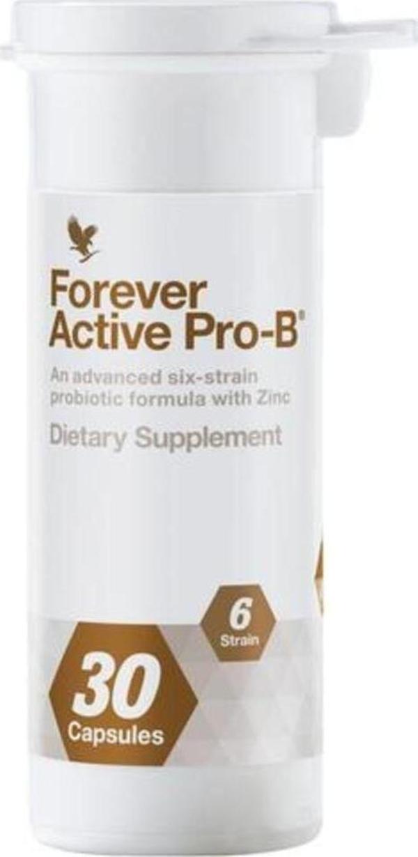 Forever Active PRO B- Probiyotik Mikroorganizma, Dekstrin, Fruktooligosakkarit ve Çinko İçeren Takviye Edici Gıda - Image 1