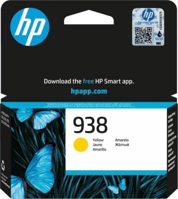 Hp 938/4S6X7Pe Sarı Orijinal Mürekkep Kartuş - Image 1