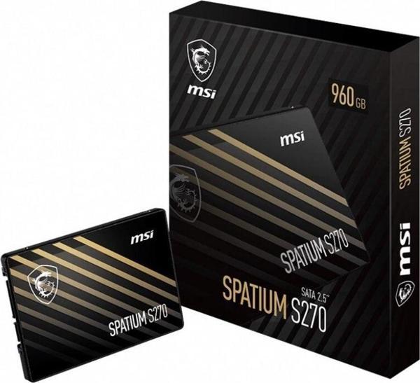 Msı Ssd Spatıum S270 Sata 2.5 240Gb R500 W400. - Image 1