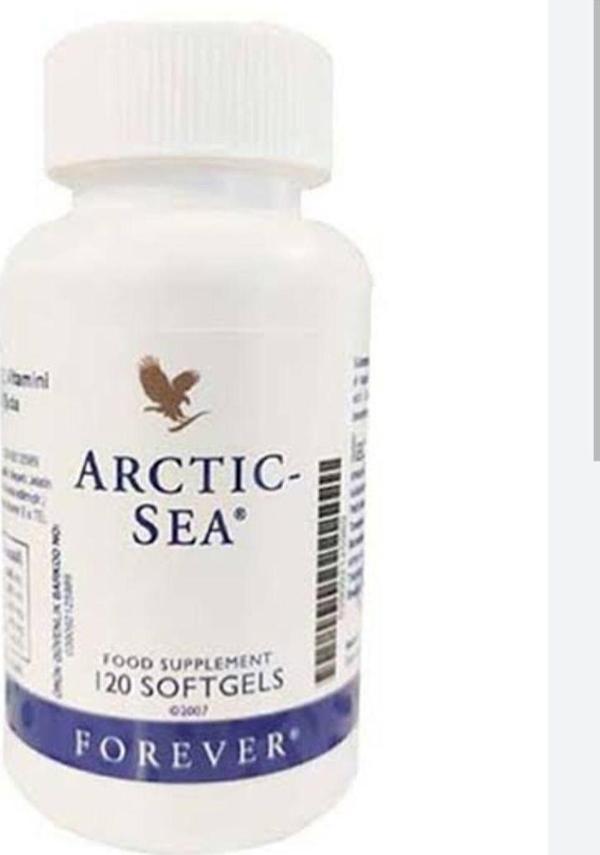 Forever Arctic Sea- Omega3 Balık Yağı, Oleik Asit Ve E Vitamini Içeren Takviye Edici Gıda 120 Softgels - Image 1