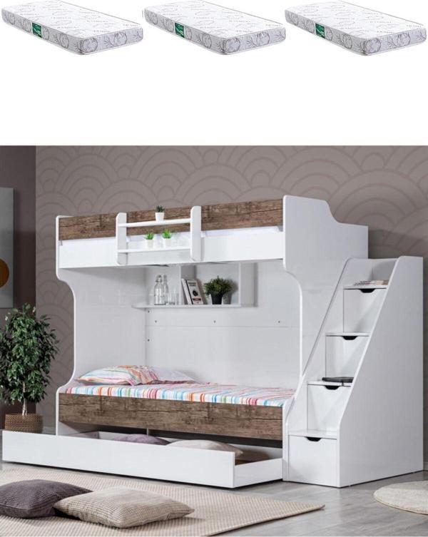 Ranza, Kardem Yavrulu Ranza - Ceviz + 3 Adet Comfort Yatak - Image 1