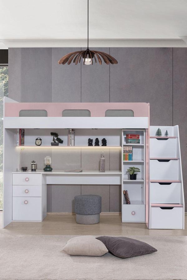 Ranza, Troya Ranza Masa Kitaplık - Pembe - Image 1