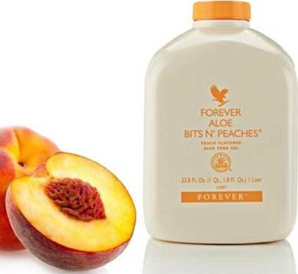 Forever Living Aloe Vera’Lı Aloe Bits’ N Peaches Içecek 1 Lt Şeftali Aromalı - Image 1