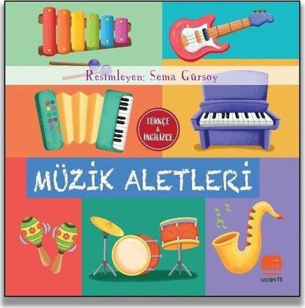 Müzik Aletleri - Türkçe ve İngilizce - Uçan Fil - Image 1
