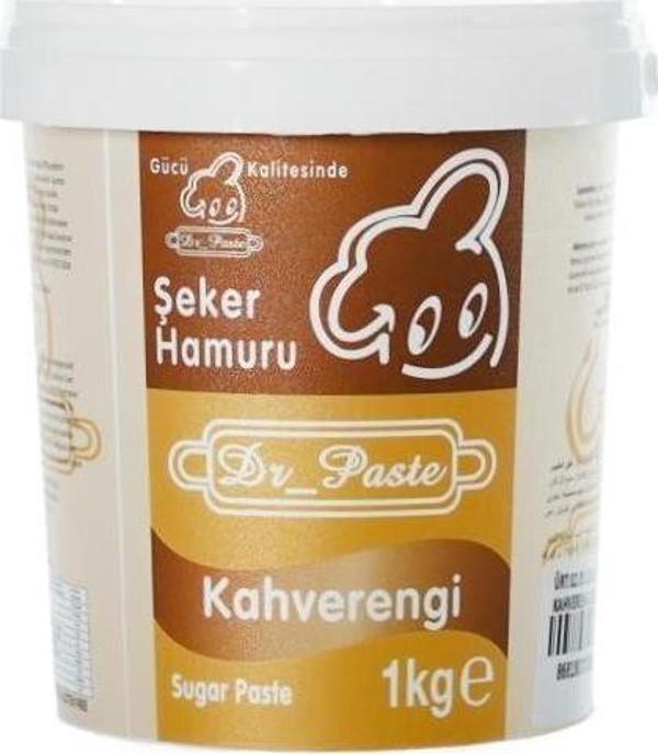 Dr Paste Şeker Hamuru 1 Kg - Kahve - Image 1