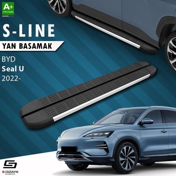 S-Dizayn BYD Seal U S-Line Aluminyum Yan Basamak 193 Cm 2022 Üzeri A+ Kalite - Image 1