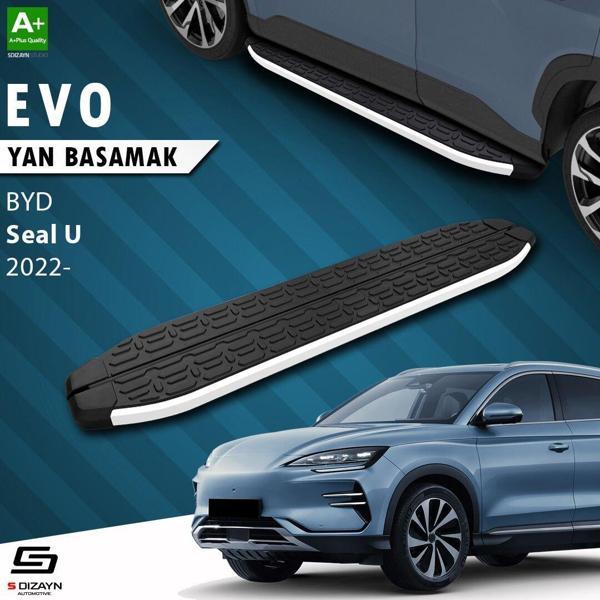 S-Dizayn BYD Seal U Evo Aluminyum Yan Basamak 193 Cm 2022 Üzeri A+ Kalite - Image 1
