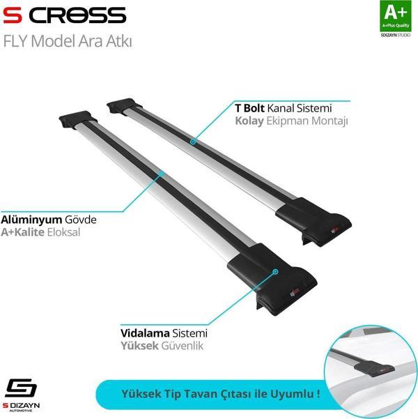 y Model Gri Ara Atkı A+Kalite Parça - Image 1
