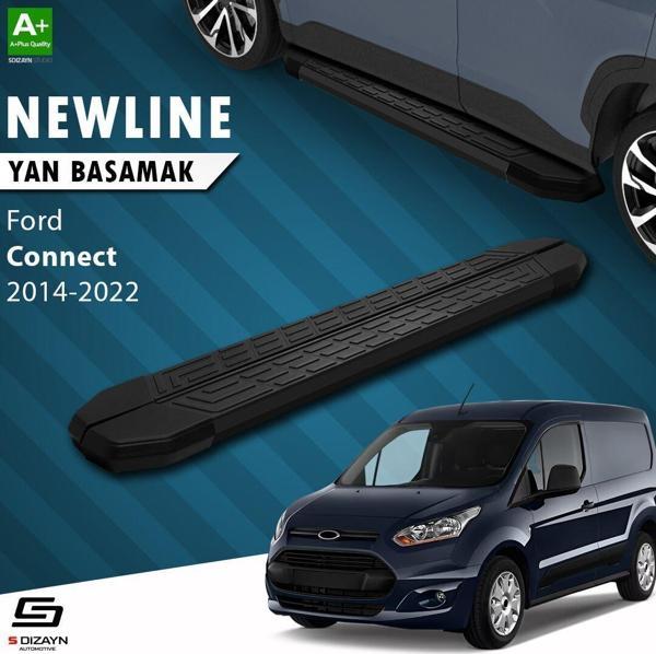 S-Dizayn Ford Connect 2 NewLine Siyah Yan Basamak 183 Cm 2014-2023 A+ Kalite - Image 1