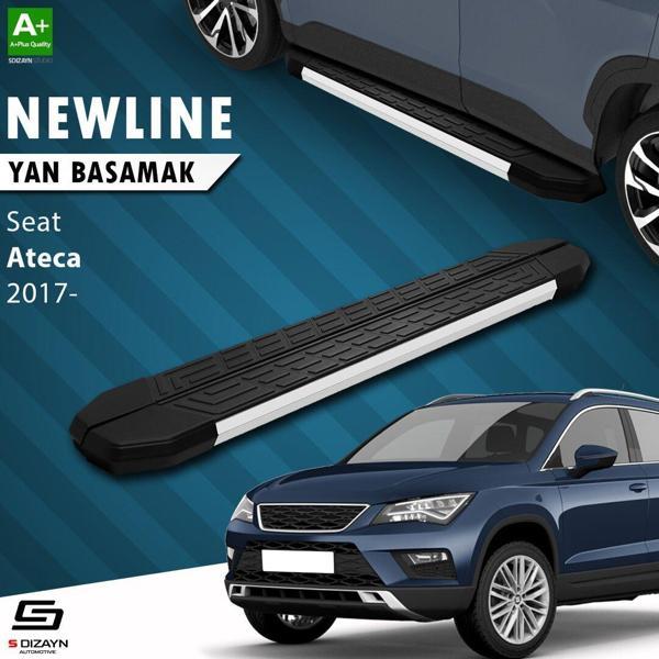S-Dizayn Seat Ateca NewLine Aluminyum Yan Basamak 173 Cm 2017 Üzeri A+ Kalite - Image 1