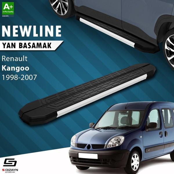 S-Dizayn Renault Kangoo NewLine Aluminyum Yan Basamak 183 Cm 1998-2007 A+ Kalite - Image 1