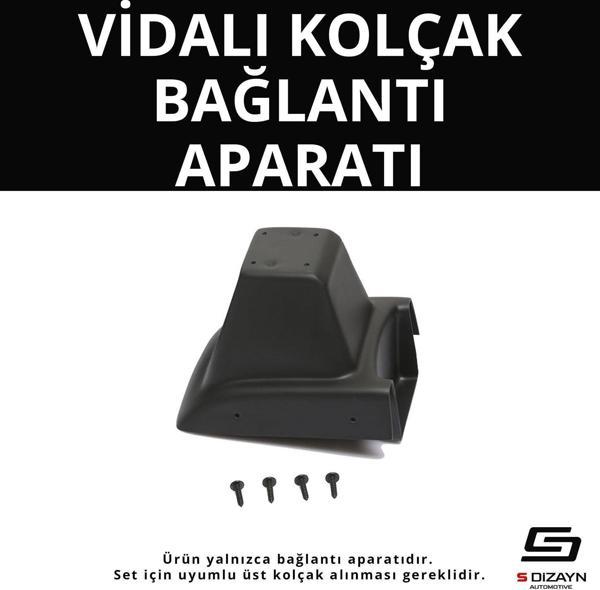 S-Dizayn Ford Fiesta ABS Vidalı Kol Dayama Kolçak Alt Adaptör 2009-2017 A+Kalite - Image 1
