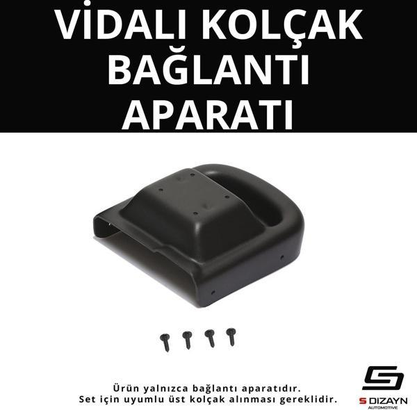 S-Dizayn Opel Astra J ABS Vidalı Kol Dayama Kolçak Alt Adaptör 2009-2016 A+Kalite - Image 1