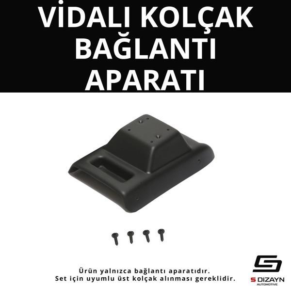 S-Dizayn Opel Mokka ABS Vidalı Kol Dayama Kolçak Alt Adaptör 2016-2019 A+Kalite - Image 1