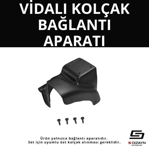 S-Dizayn Renault Fluence ABS Vidalı Kol Dayama Kolçak Alt Adaptör 2010-2016 A+Kalite - Image 1