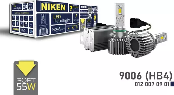 Niken Led Xenon Nova Soft Serisi 9006 (HB4) (55W) - Image 1
