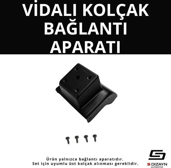 S-Dizayn Seat Ibiza ABS Vidalı Kol Dayama Kolçak Alt Adaptör 2017 Üzeri A+Kalite - Image 1