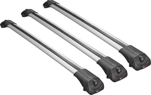 Hyundai Trajet 2000-2008 Arası ile uyumlu ACE-1 Ara Atkı Tavan Barı GRİ 3 ADET BAR - Image 1