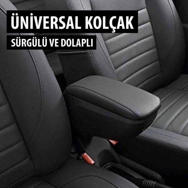 Sürgülü Kol Dayama Kolçak Her Araca Uygun Oto Kolçak Universal - Image 1