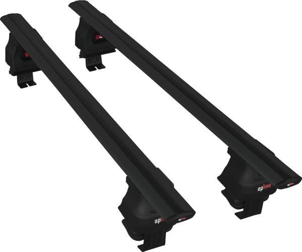 Citroen C1 2005-2014 Arası ile uyumlu ACE-4 Ara Atkı Tavan Barı SİYAH - Image 1