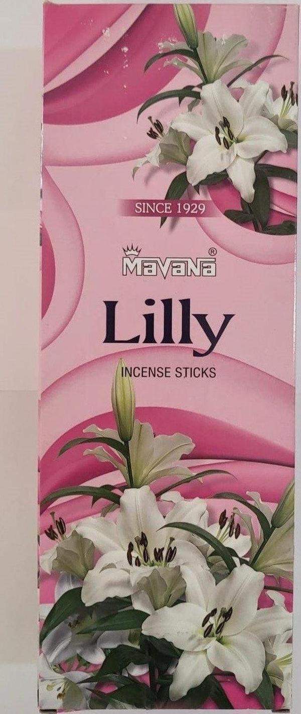 Mavana Zambak Kokulu Tütsü - 20 Çubuk - Image 1