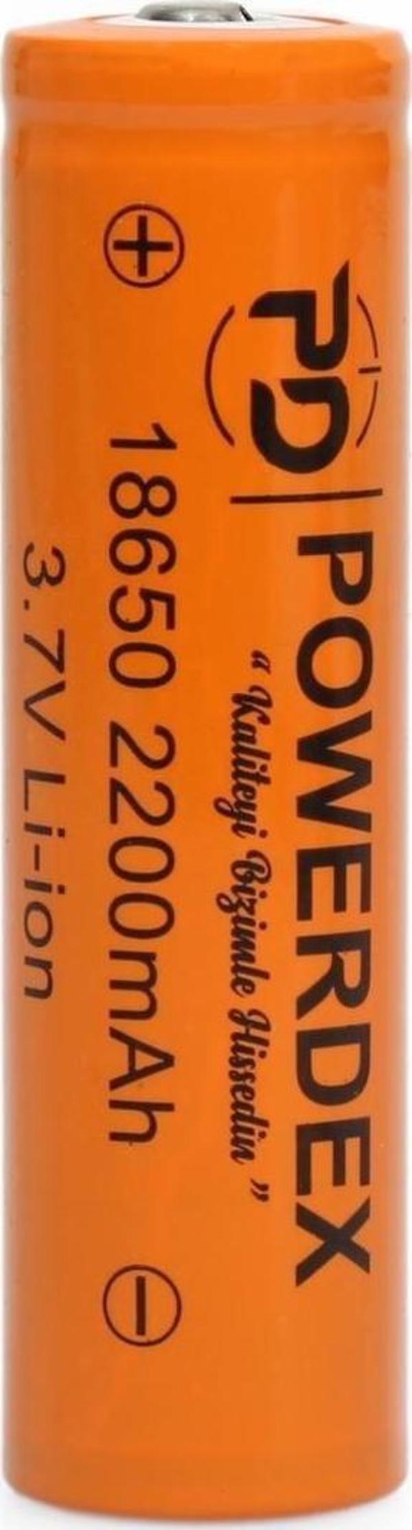 Ennalbur Powerdeks 18650 Şarjlı Pil 3.7 Volt 2200 mAH - Image 1