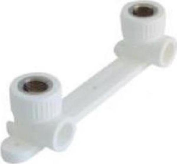 Kalde Pp Çiftli Batarya Bağlantısı 20X1/2  Beyaz - Image 1
