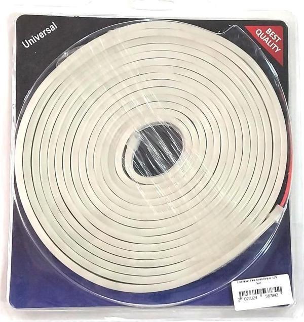 Led Neon Flex 6mm Beyaz 12V - 5mt - Image 1