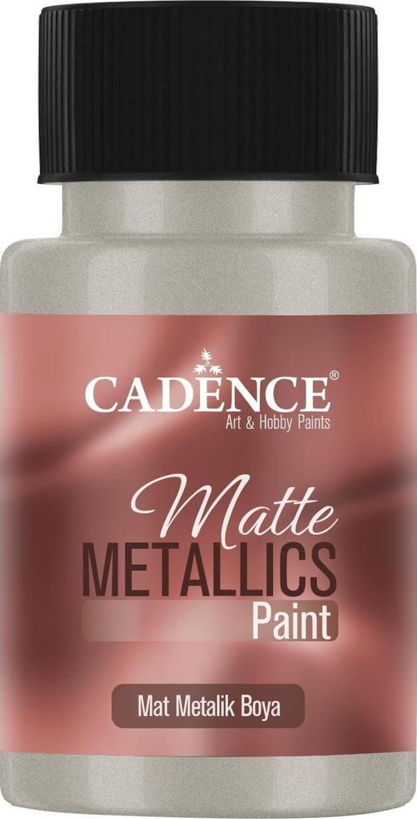 MAT METALİK BOYA MMB-03 PLATİN 50ML - Image 1